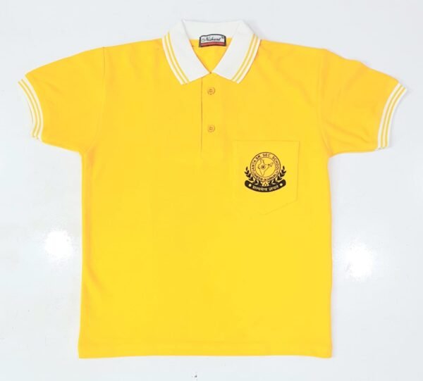 Janta Sr.Sec.School Half Sleeve T-Shirt Yellow