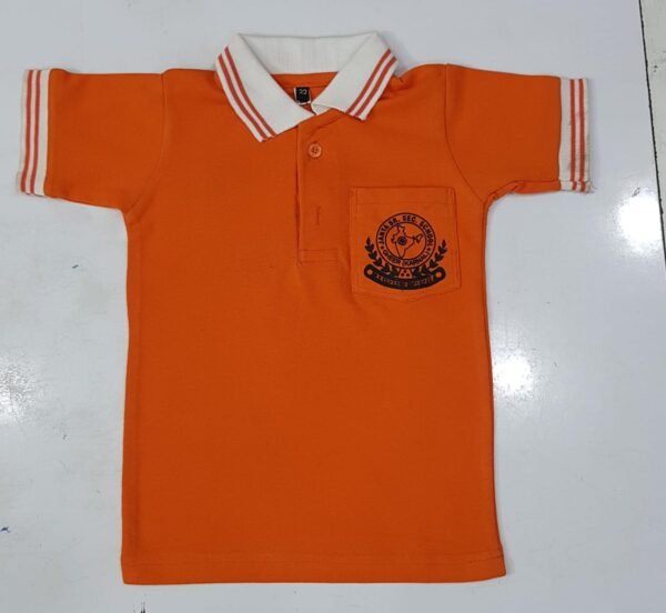 Janta Sr.Sec.School Half Sleeve T-Shirt Orange